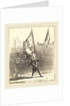 Regardez, mais n'y touchez pas!, 1871 by Honoré Daumier