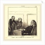 En Irlande by Honoré Daumier