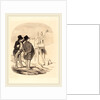 Two Men Amid Ruins by Honoré Daumier