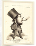 Daumier fut le peintre ordinaire, probably 1839 by Honoré Daumier