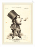 Daumier fut le peintre ordinaire, probably 1839 by Honoré Daumier