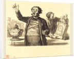 L'Hotel des Commissaires-priseurs: Le Crieur public, 1864 by Charles Maurand