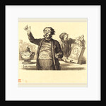 L'Hotel des Commissaires-priseurs: Le Crieur public, 1864 by Charles Maurand