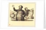 L'Hotel des Commissaires-priseurs: Le Crieur public, 1864 by Charles Maurand
