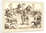 Leçon de Voltiges (Trick Riding), 1822 by Eugène Delacroix