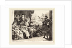 Players Enacting the Poisoning of Hamlet's Father (Act III, Scne II), 1835 by Eugène Delacroix