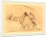 The Meeting under the Arch (first plate) by Jean-Louis Forain
