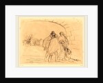 The Meeting under the Arch (first plate) by Jean-Louis Forain