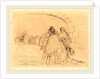 The Meeting under the Arch (first plate) by Jean-Louis Forain