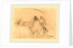 The Meeting under the Arch (first plate) by Jean-Louis Forain