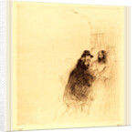 The Meeting under the Arch (second plate) by Jean-Louis Forain