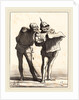 Décidément on ne peut pas, 1870 by Honoré Daumier