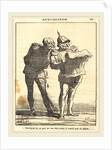 Décidément on ne peut pas, 1870 by Honoré Daumier