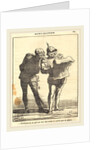 Décidément on ne peut pas, 1870 by Honoré Daumier