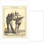 Décidément on ne peut pas, 1870 by Honoré Daumier