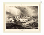 Château de Pont-Gibaud by Eugène Isabey