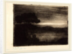 Lake Nemi, 1870 by Vicomte Ludovic Napoléon Lepic