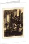 Choir in a Spanish Church, 1860 by Alphonse Legros