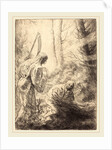 Death and the Woodcutter, 2nd plate by Alphonse Legros