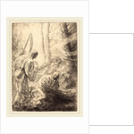 Death and the Woodcutter, 2nd plate by Alphonse Legros