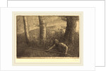 Fisherman with a Hoop-net by Alphonse Legros