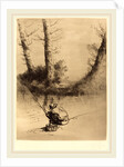 Angler by Alphonse Legros