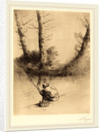Angler by Alphonse Legros