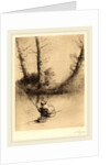 Angler by Alphonse Legros