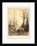 Farmer and His Donkey by Alphonse Legros