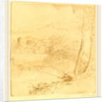 Little Angler by Alphonse Legros