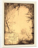 Plate made for an Exhibition at the Dunthorne Home by Alphonse Legros
