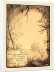Plate made for an Exhibition at the Dunthorne Home by Alphonse Legros