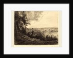Landscape: Road to Horville by Alphonse Legros