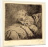 Sleeping Beggar by Alphonse Legros
