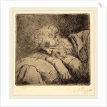 Sleeping Beggar by Alphonse Legros