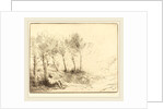 Landscape by Alphonse Legros