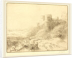 Old Chateau by Alphonse Legros