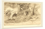 Fagot-gatherers by Alphonse Legros