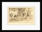 Fagot-gatherers by Alphonse Legros