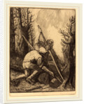 Woodcutters, 3rd plate by Alphonse Legros