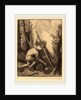 Woodcutters, 3rd plate by Alphonse Legros