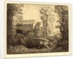 Bridge at the Mill by Alphonse Legros