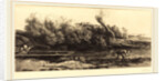 Landscape with Boat, 2nd plate by Alphonse Legros