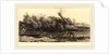 Landscape with Boat, 2nd plate by Alphonse Legros