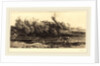 Landscape with Boat, 2nd plate by Alphonse Legros