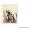 Elle tire de sa poitrine une eponge toute noire, la couvre de baisers, 1896 by Odilon Redon