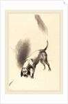 The Dog, 1896 by Odilon Redon