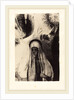 La Vieille: Que Crains-tu? Un large trou Noir! Il est vide peut-etre?, 1896 by Odilon Redon