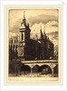 La Tour de l'Horloge, Paris, 1852 by Charles Meryon