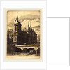 La Tour de l'Horloge, Paris, 1852 by Charles Meryon